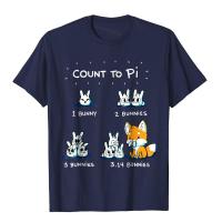 Hotshirt.woot Count To Pi เสื้อยืดกลางแจ้งผ้าฝ้ายผู้ชาย Tees Kawaii Men เสื้อผ้า Unique Graphic Top เสื้อยืด