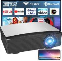 K25 Smart Full HD Projector for Home Android 9.0  Supports 4K 5G/2.4G Dual Wi-Fi Bluetooth