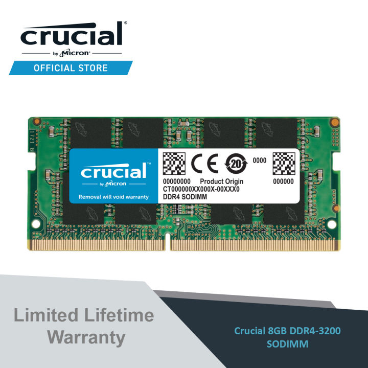 crucial CT8G4SFS832A (DDR4-3200 8GB) 2枚