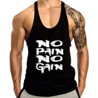 Summer Mens Tank Tops Cotton Sleeveless Sport Gym Bodybuilding Shirts Plus Size Male Singlet Fitness Jogging Running Vests