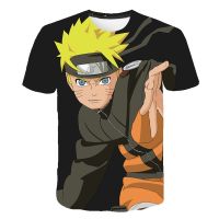 Lelaki T-shirt Baju Cetak 3D Anime Naruto Grafik Tees Corak Indah Tops Lelaki / Wanita Tee Comel Lucu T-shirt Akatsuki Tee Top