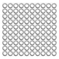 Förderung! M5x10mm Edelstahl Runde Flache Washer Für Bolzen Schraube 100Pcs