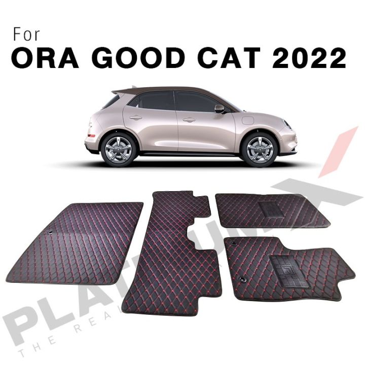 พรมติดรถยนต์-ora-good-cat-5d-2022-พรมปูพื้น-6d-hi-class-พรมรถยนต์-พื้นดำด้ายแดง-ดำ-5ประตู-พรมรถ-ev-พรมเข้ารูป-พรมแยกชิ้น-พรม6d-พรม-กันน้ำ-อุปกรณ์ภายในรถ