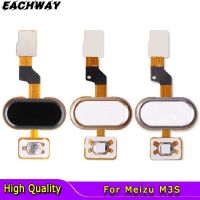 สําหรับ Meizu M3S ปุ่มโฮมลายนิ้วมือ Touch ID เซนเซอร์ Flex Cable Ribbon แทนที่คีย์สีดํา / ขาว / ทองสําหรับปุ่มมินิ Meizu M3S