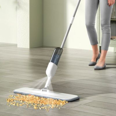 Spray Mop Floor Cleaning Tool Brooms Squeegee Washer To Clean Tiles Magic Smart Gadgets Home Accessories Household Sprayer Wiper