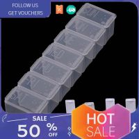7 Days Tablet Pill Box Holder Weekly Medicine Storage Organizer Container Case