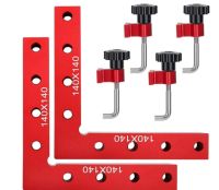 Right Angle Professional Square Adjustable Corner Clamping Ruler 90 Degrees L-Shaped Fixture Clip