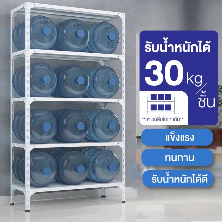 woww-สุดคุ้ม-warehouse-shelf-ชั้นวางของ-ชั้นวางสินค้า-ใช้ที่-โกดัง-ร้านค้า-เก็บของ-ชั้นเหล็กฉาก-4ชั้น-สูง-150cm-สีขาว-สีขาว-ขายของ-ราคาโปร-ชั้น-วาง-ของ-ชั้นวางของ-ไม้-ชั้นวางของ-ผนัง-ชั้นวางของมินิ