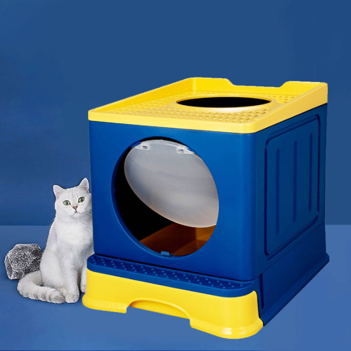 Nếu bạn đang tìm kiếm một sản phẩm nhà vệ sinh cao cấp dành cho mèo của mình, PetBuddy Saigon có một gợi ý tuyệt vời cho bạn. Nhà Vệ Sinh Cao Cấp Vuông Lớn 2 Cửa Chống Văng Cát Có Ngăn Kéo là sự lựa chọn phù hợp nhất cho bạn. Với thiết kế vững chắc, tiện lợi và sang trọng, sản phẩm đảm bảo mang lại môi trường sống sạch sẽ và thoải mái cho mèo của bạn.