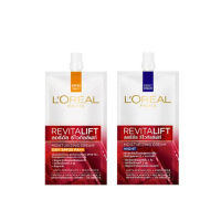 L’oreal Paris Revitalift Moisturizing Cream 7 มล. ลอรีอัล รีไวทัลลิฟท์ มอยซ์เจอร์ไรซิ่ง ครีม 1 กล่อง 6 ซอง