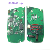 Bochang KEYECU PCF7953 315MHz 433MHz 868MHz สมาร์ทกุญแจรีโมทไปสำหรับ BMW 3 5 7 Series 2009-2016 CAS4 F ระบบ Fob KR55WK49863