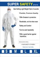 Coverall PPE Super Safety ชุดป้องกันเชื้อโรค