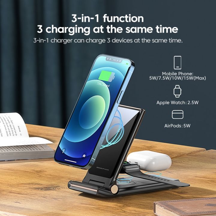 kuulaa-qi-wireless-charger-3-in-1-for-iphone-14-13-12-pro-max-xr-x-8-foldable-charging-dock-station-for-apple-watch-airpods-pro