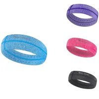 WEST BIKING Elastic Sweatband Sports Gym Hair Band Anti-Slip Breathable Women Men Basketball Fitness Yoga Headband