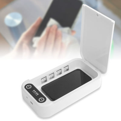กล่องทำความสะอาดโทรศัพท์มือถืออัตโนมัติกล่องทำความสะอาดแสง UV มีประสิทธิภาพสำหรับโทรศัพท์มือถือกุญแจ