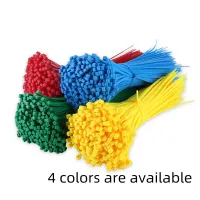 4x200Self-locking plastic nylon cable tie100 pieces colours  cable tie fastening ring 3.6x200 industrial cable tie cable tie set Cable Management