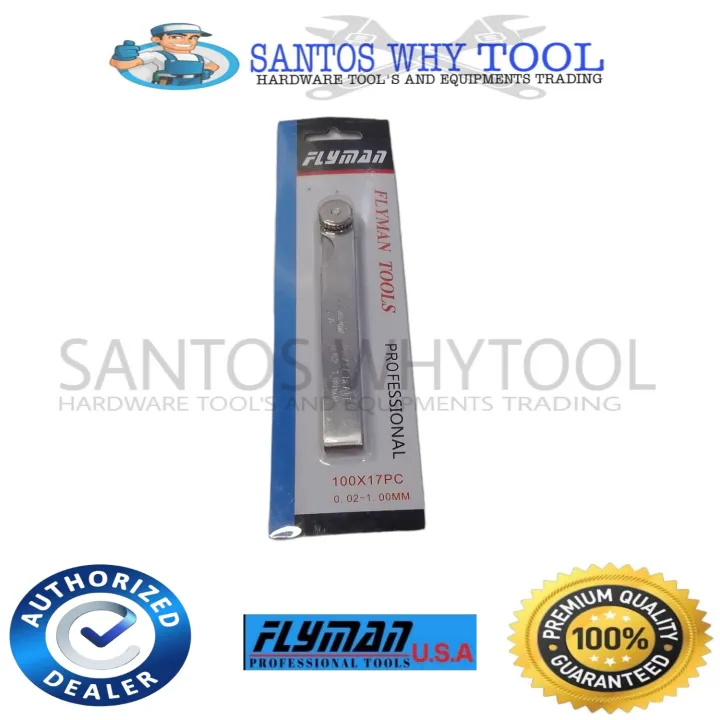 FLYMAN USA 17PCS FEELER GAUGE KIT SET Lazada PH