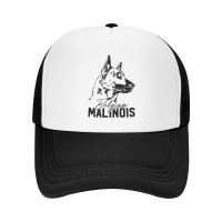 Personalized Belgian Shepherd Malinois Dog Baseball Cap Sun Protection Men Womens Adjustable Trucker Hat Summer