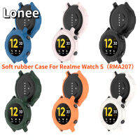 Lonee เคสที่ป้องกันนาฬิกา Tpu แบบนิ่มสำหรับ Realme Watch S เคสนาฬิกาครอบสำหรับ Realme Watch S(RMA207)