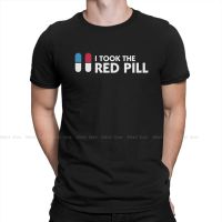 The Matrix Neo Anderson Morpheus Film Newest TShirt for Men I Took The Red Pill WHITE  Round Neck Basic T Shirt Hip Hop 4XL 5XL 6XL