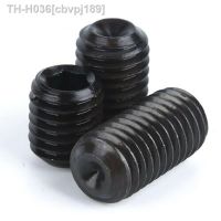 10Pcs UNC 6 -32 Cup Point Grub Screws Allen Hexagon Hex Socket Set Screws Grade 12.9 High Tensile Carbon Steel