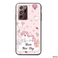 RPAU สำหรับ Samsung Galaxy Note 20 Ultra HMHD ซิลิคอนนุ่มรูปแบบเคสโทรศัพท์เคส TPU