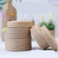 [HOT YUKXKLJWHJKG 578] ริบบอน Jute Burlap ธรรมชาติยาว10เมตร,สำหรับงานฝีมือ DIY ของขวัญงานแต่งแนววินเทจขนาด1.5-3.8ซม. ของตกแต่งงานเลี้ยงริบบิ้นผ้าปอ