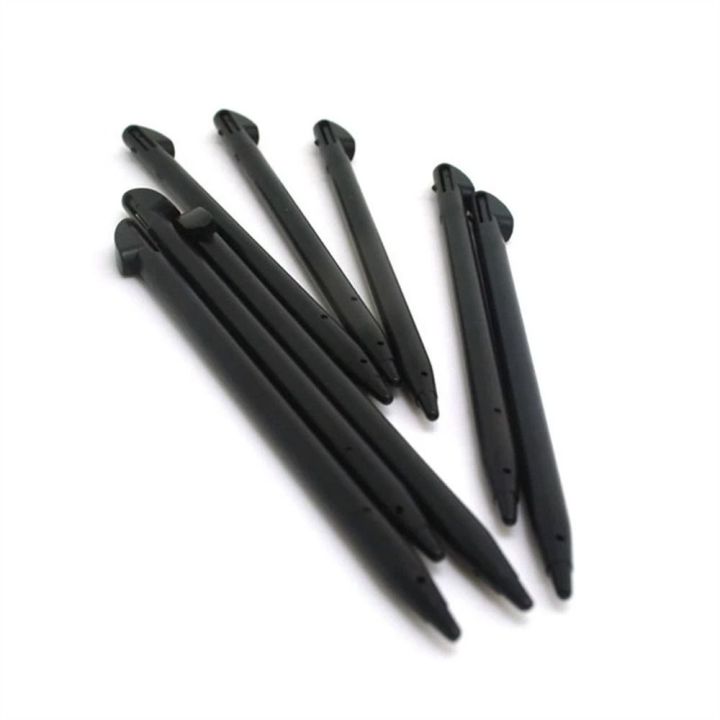 sejue4373คอนโซลเกม10ชิ้นวิดีโอเกมส์-lite-dsl-ndsl-ปากกาปากกาสไตลัสหน้าจอสไตลัสสัมผัสปากกาสีดำ-nds-ปากกาสไตลัสสำสำหรับ-nin-tendo-ds