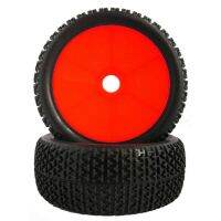 RC 4pcs Sponge Liner Tyre Tires &amp; Wheel Rim Fit HSP 1:8 Off-Road Buggy 81R-804