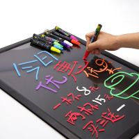 Liquid Chalk New 8pcslot Erasable Highlighter Fluorescent Marker Pen Colorful Art Painting For Whiteboard LED Chalkboard