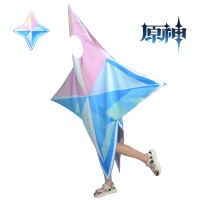 Game Genshin Impact Primogem Cosplay Costume Cos Currency Full Set Men Women Halloween Party Cosplay Mascot Costumes