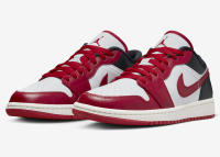 ื(พร้อมส่งจากไทย รับประกันของแท้100%)  Nike Air Jordan 1 Low Arrives in Classic Chicago Colors ไม่แท้ยินดีคืนเงิน