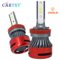 CarTnT 2Pcs H7 LED 20000LM 150W Car Light 9012 H7 H8 H11 H1 H3 9005 9006 HB3 HB4 H13 LED Headlight for Car Lamp Turbo Bulbs Auto