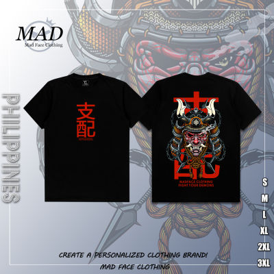 & MADFACE เสื้อผ้า Domination-Demon Tee ของขวัญสำหรับ Unisex คุณภาพสูง Tops เสื้อยืดแนวสตรีท