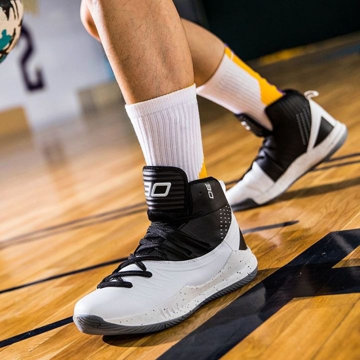 【COD】 Curry 5 New Color panda Basketball Shoes with Spike for Men's ...