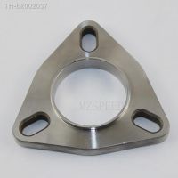 ✵☁ 304 Stainless steel flange universal 51mm welded 3-hole movable flange Used for automobile exhaust pipes