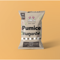 หินภูเขาไฟ pumice (1 ลิตร) ซื้อ 5ลิตร ลดเหลือ 90