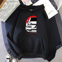 Racing Car Hoodie Initial D Sweatshirts Mens Hoody Japanese Anime Clothes Winter Long Sleeve Clothing Graphic Printing Pullovers Size XS-4XL