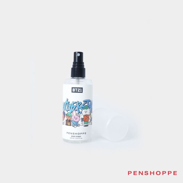 Penshoppe With BT21 Body Spray White - Perfume For Men 150ML | Lazada PH