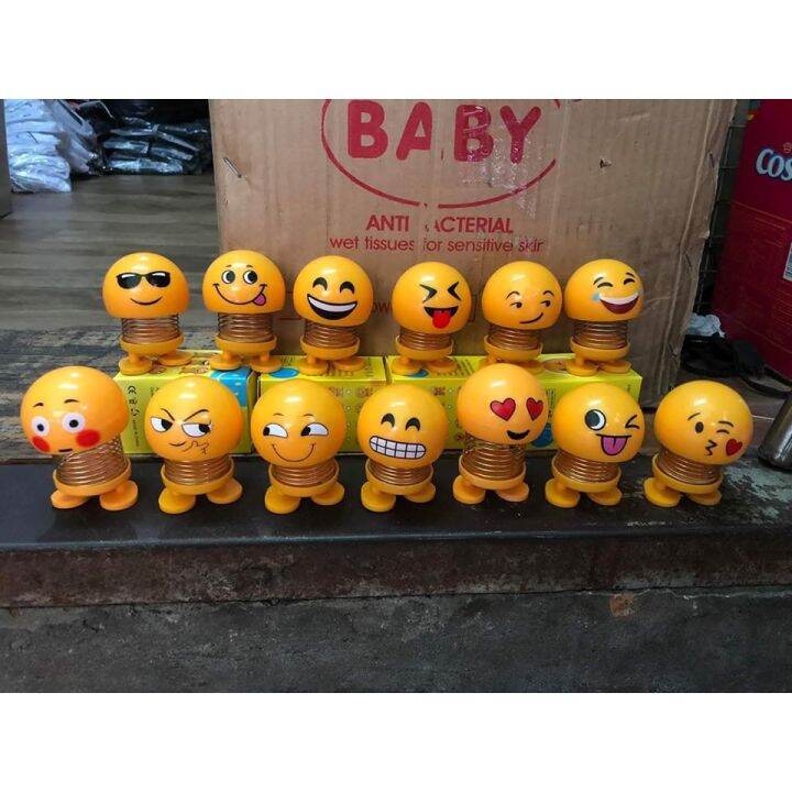 Thú nhún Lò xo Emoji..... Lazada.vn