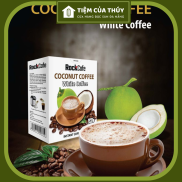 Cafe Dừa Rock Cafe Cà Phê Dừa Coconut Coffee - Hoà Tan Hộp 240Gr 12 Gói