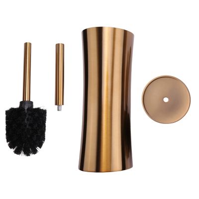 Gold Long Handle Toilet Brush Creative Bathroom Cleaning Brush Toilet Cleaning Kit Bathroom Cleaning Tool Accessories