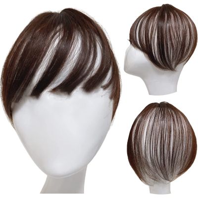 Direct from Japan Luce brillare Partial Wig Wig Wig for Women Womens Wig Top of Head Twirl Short [3-Piece Set] Easy Hair Plus + Dark Brown dov