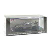 INNO64 1/64 NISSAN SKYLINE GT-R R34 OMORI FACTORY CLUBMAN RACE SPEC DIECAST SCALE MODEL CAR