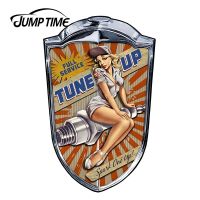 JumpTime สติกเกอร์ติดรถแต่งรถขนาด13ซม. X 8.3ซม. มีประกายหน้าต่าง JDM 1ชิ้น3D