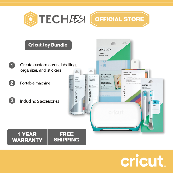Cricut Joy Essentials Bundle Includes 5 Cricut Accessories To Get Started Smart Cutter