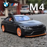 รถโมเดลรถ BMW M4 GTS รถโลหะผสมซุปเปอร์คาร์รถของเล่น &amp; รถเก็บของเล่นของขวัญวันเกิดเด็กชายรถของเล่น