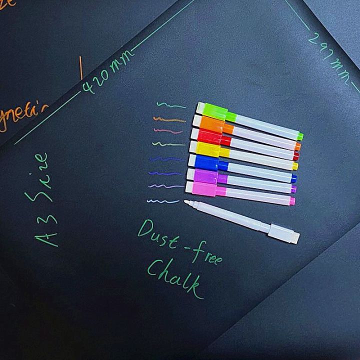 magnetic-blackboard-for-kids-dust-free-chalkboard-fridge-stickers-home-office-message-boards-magnets-wall-stickers-message-table