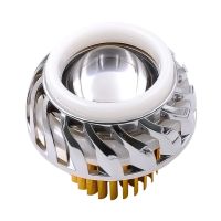 Double Halo Angel Devil Eye Motorcycle Headlight 12V 85V Moto Lamp Hi / Lo LED Fog Spot Head Light Energy Saving Durable