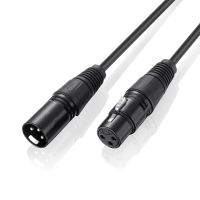 【DT】XLR Cable Male to Female M/F OFC Audio Cable Shielded For Microphone Mixer 1m 1.8m 3m 4.5m 5m 6m 7.6m 10m 15m 20m  hot